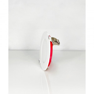 4" SELECT SLIM RECESSED PANEL - FIRE RATED (2H) - 12W - 5-COLOR SELECTABLE CCT (27-30-35-40-50K) - 120V - WHITE - CABLE