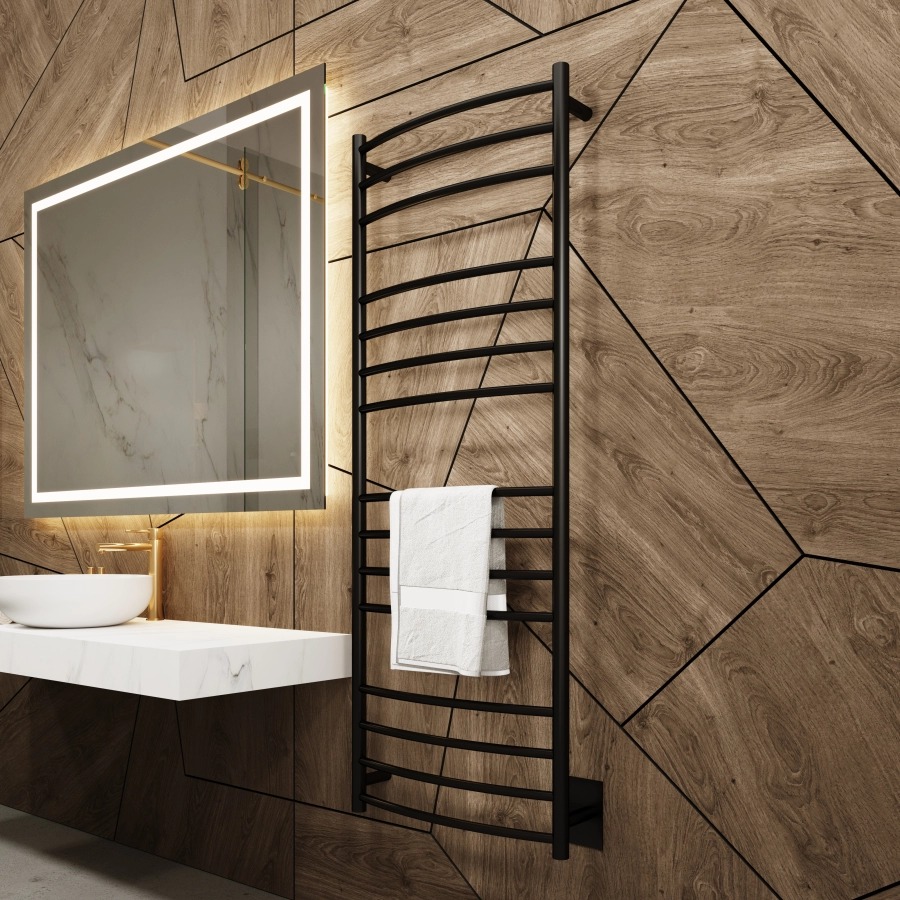 SELENE TOWEL WARMER - BLACK