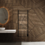 SELENE TOWEL WARMER - BLACK