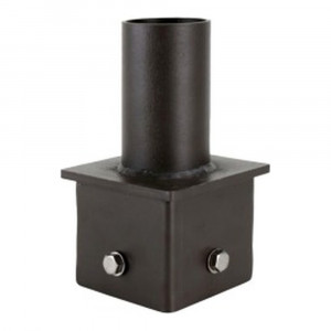 5" Square Pole Mount with 2-3/8" O.D. Tenon