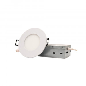 Slim Panel 3" - 5CCT Variable - 440 Lumens - Round - White - V4