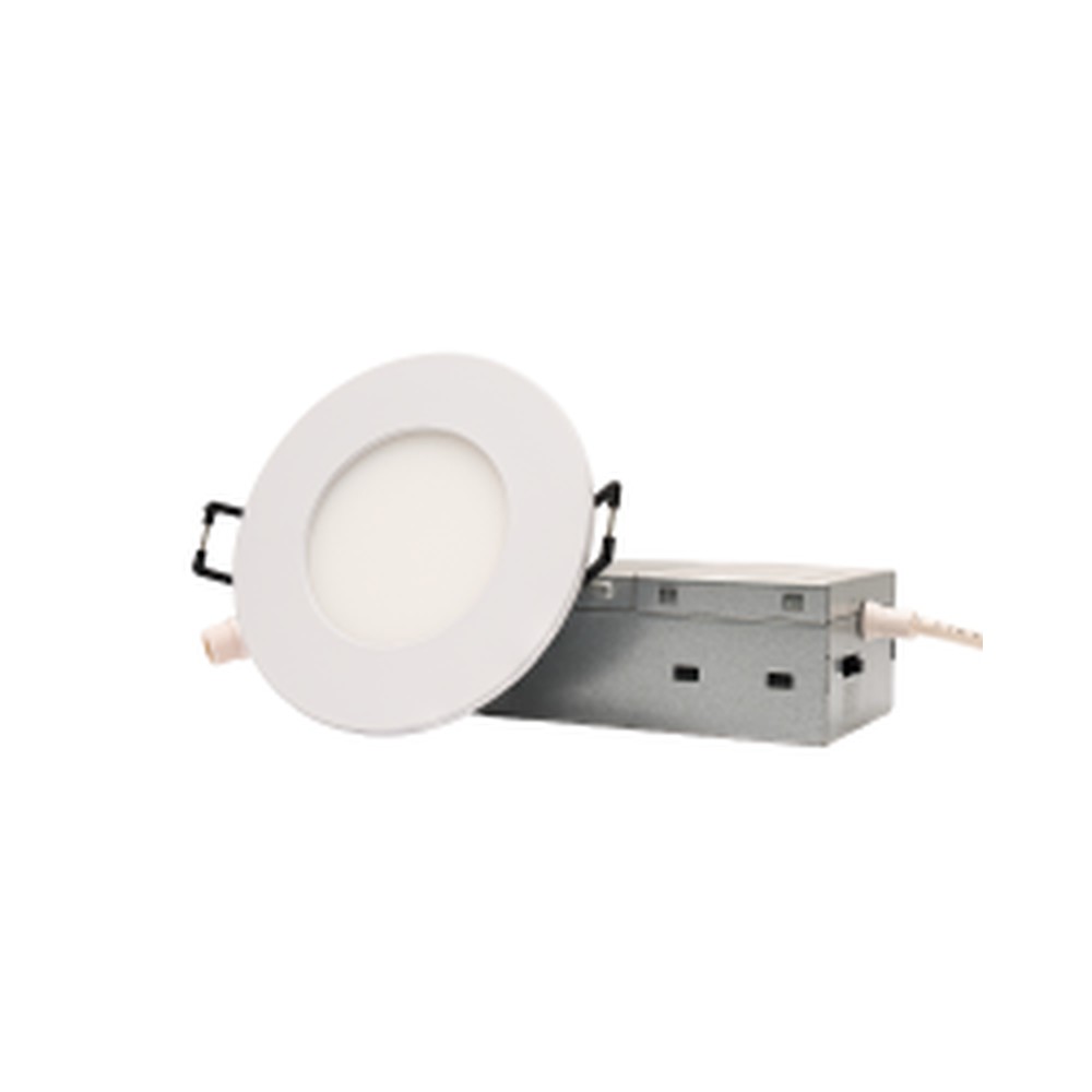 Slim Panel 3" - 5CCT Variable - 440 Lumens - Round - White - V4