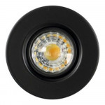 Gimbal Trim 3" - Round - Black - V2