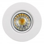 Gimbal Trim 3" - Round - White - V2