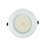 Fire Rated Slim Panel 4" - 5CCT Variable - 800 Lumens - Round - White - V3