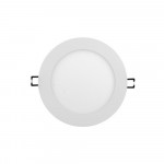 Slim Panel 6" - 5CCT Variable - 1100 Lumens - Round - White - V4