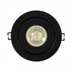 Swivel Gimbal 4" - 5CCT Variable - 750 Lumens - Round - Black - V4