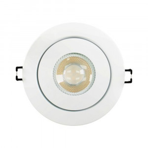 Swivel Gimbal 4" - 5CCT Variable - 750 Lumens - Rond - Blanc - V4