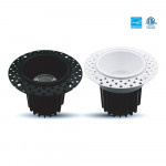 ENCASTRÉ LED SLIM SANS CADRE 2 POUCES 8WATTS - 600LUMENS - GRADABLE - 5CCT SÉLECTIONNABLE - NOIR