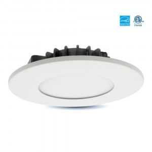 4-INCH LED RECESSED FIXTURE 9W - 5CCT (2700K - 3000K - 3500K - 4000K - 5000K) - 715 LM - 120V - DIMMABLE - JUNCTION BOX REQUIRED