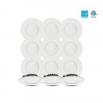 4" LED DOWNLIGHT 9W - 5CCT (2700K - 1000K - 1500K - 1000K - 1000K) - 715LMS - 120V - DIMMABLE - REQUIRES JUNCTION BOX