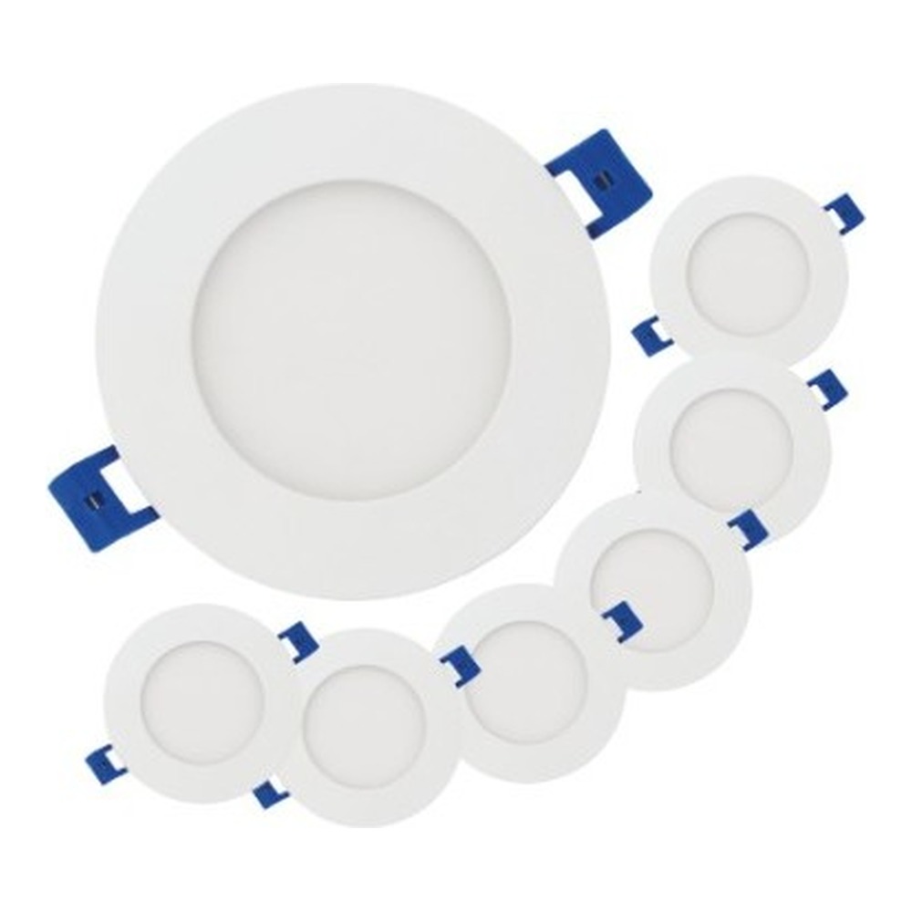 4" SLIM DISC LED FIXTURE. 5CCT (2700/3000/3500/4000/5000K)  - 10WATTS - 900LMN - CRI 90 - FT6 CABLE - ENERGY STAR