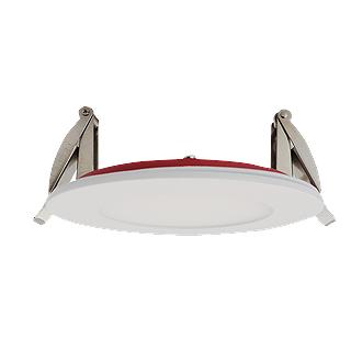 4" SELECT SLIM RECESSED PANEL - FIRE RATED (2H) - 12W - 5-COLOR SELECTABLE CCT (27-30-35-40-50K) - 120V - WHITE - CABLE