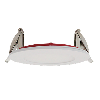 SELECT 6" SLIM PANEL - FIRE RATED (2HR.) - 15W - SELECTABLE MK 5-CCT (27-30-35-40-50K) - 120V - WHITE - FT6 CABLE -