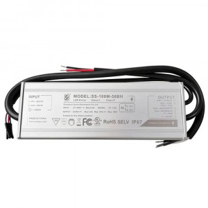 LED Driver Sosen 277-480VAC 32-56VDC 100W 2.97A Dimmable 1-10VDC