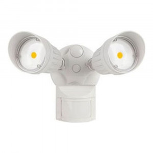 SS Security Light - Security Lights - 20W - 5000K - 120-277V - White - 3 Year Warranty
