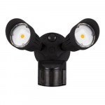 SS Security Light - Security Lights - 20W - 5000K - 120-277V - Black - 3 Year Warranty