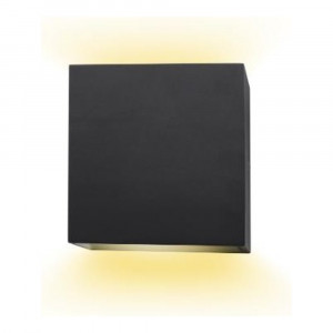 LED SQUARE WALL SCONCE 120V-277V - 5CCT (2700K - 1000K - 1500K - 1000K - 1000K) 15W - 1000LMN (50%UP/50%DOWN) -
