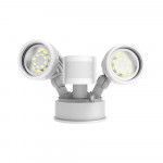 SSL-J5S SECURITY MOTION SENSOR LIGHT - 20W 2100LM - SELECTABLE 30-40-50K - ADJUSTABLE PIR MOTION SENSOR - WHITE - 120V