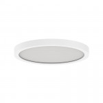 Slim Surface Mount - 9" - Round - 18W - 27/30/35/40/5000K - 120V - Triac/ELV Dimming - White