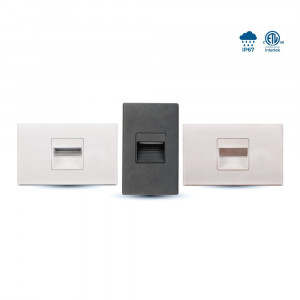 STEP LIGHT - 2.5W - 125LMN - BLACK - SOLD AS 3000K OR 5000K INDIVIDUAL FIXTURES.