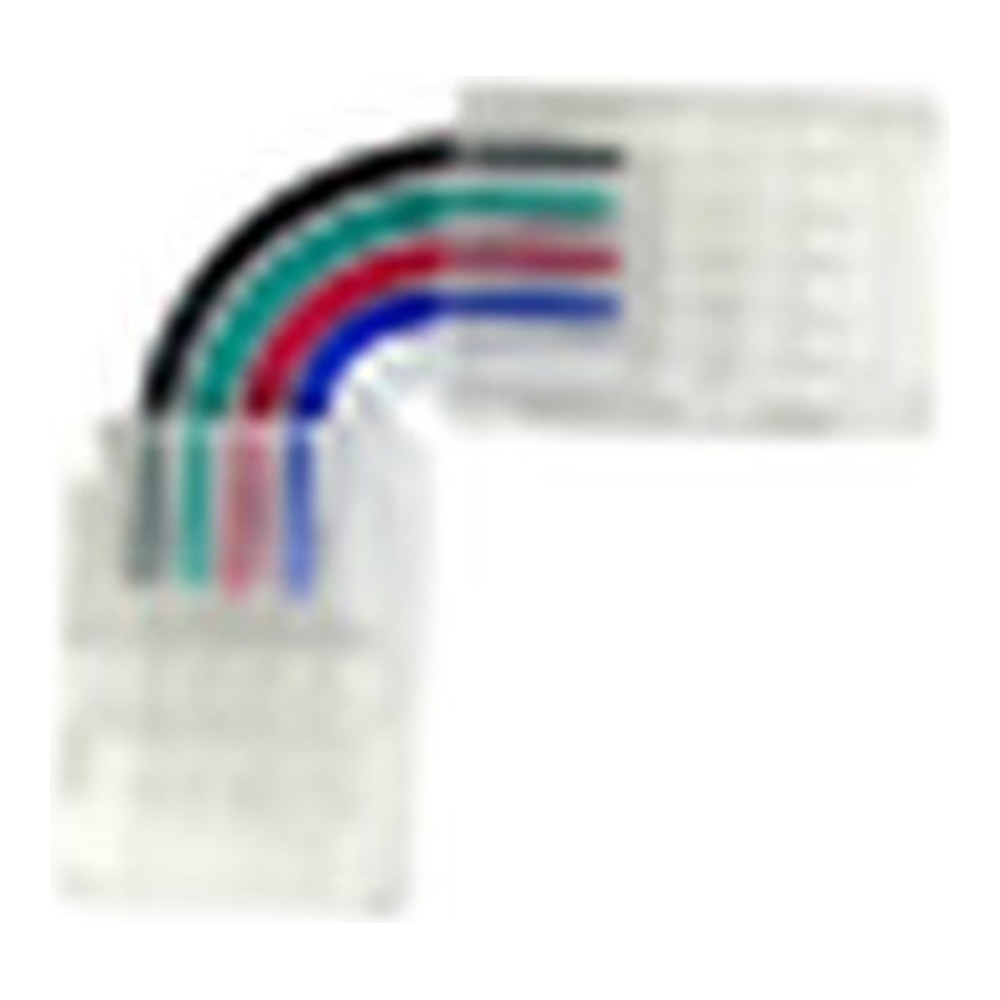 RGBW Connector – Strip to Strip - L shaped - Flexible