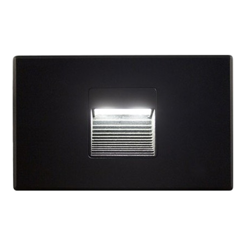 LED Stair Recessed Light Horizontal or Vertical Installation Matte Black