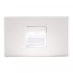 LED Stair Recessed Light Horizontal or Vertical Installation Matte White