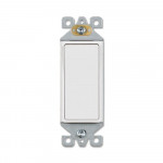 Switch - 1 Pole - 15 amp - 125V - White - V2