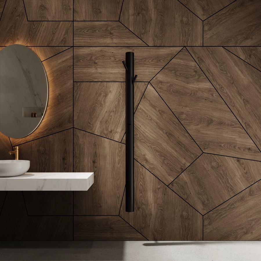 TERRA TOWEL WARMER - BLACK