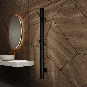 TERRA TOWEL WARMER - BLACK