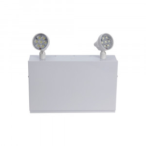 BLOC D'POWER SUPPLY D'URGENCE EN MÉTAL (AVEC 2 TÊTES DE 5W) 275W - 12VDC - 120/347V