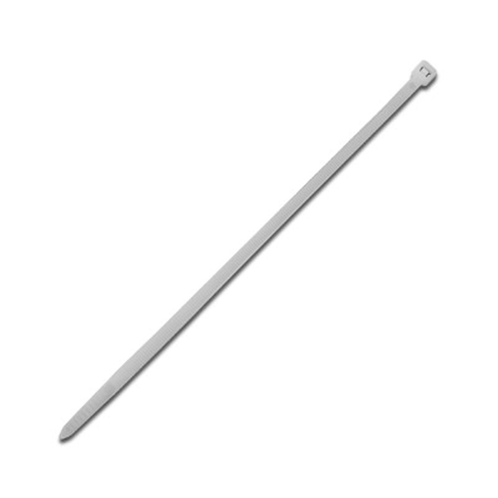 Zip Tie - 12" - 75lb - White - Bag of 100 - V2
