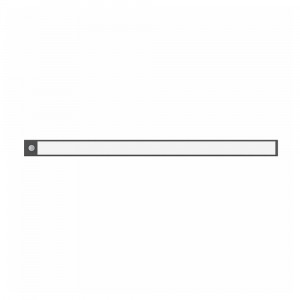 Barre LED rechargeable 24 po 4000K 208 lumens Noir