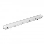 Vapor tight 4ft 56W 100-277V 50K white frost dim 0-10V DLC Premium - DLC ID S-ILDCEF - 7 -032 Lumens