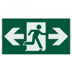 Emergency Light Accessories - Running man double arrow pictogram for EM00 series