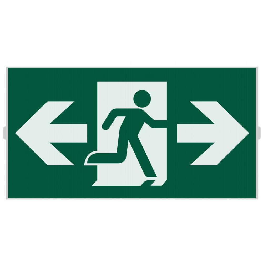 Emergency Light Accessories - Running man double arrow pictogram for EM00 series