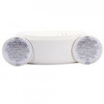 LUMINAIRE D'URGENCE À DOUBLE TÊTE 1.6W 120-347V BATTERIE 120 MINUTES 1W