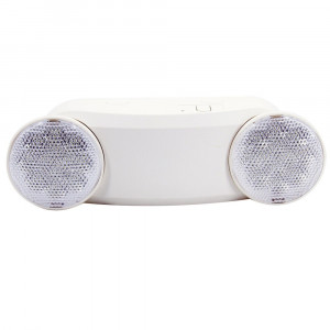 LUMINAIRE D'URGENCE À DOUBLE TÊTE 1.6W 120-347V BATTERIE 120 MINUTES 1W