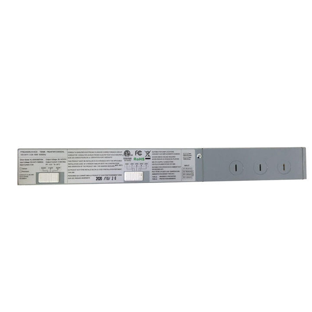 LED Driver Alite 100-347VAC 80-140VDC 50W 0.36A Dimmable 1-10VDC Long 450mm